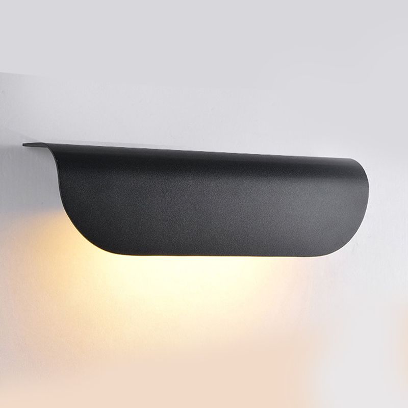 1 Light Geometric Wall Lamp Simplicity Metal Wall Mounted Light Fixture