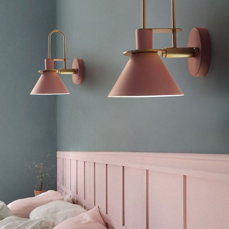 Gearceerde muurlicht SCONCE NOORDEN Minimalistische stijl Metaal 1 Lichte staten