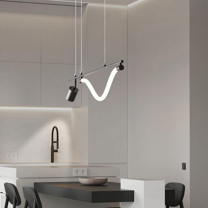 1 Light Hanging Ceiling Lights Modern Hanging Light Fixtures for Dining Room