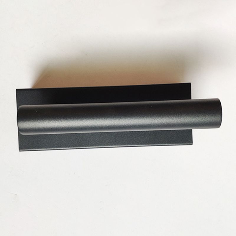 Aluminum Bedside LED Reading Lamp Rotatable Cylindrical Mini Wall Mount Lamp in White Light