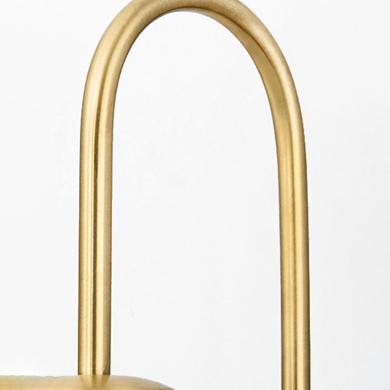 Gooseneck Sconce Light Fixture Minimalist-Style Glass Wall Mounted Light Fixture