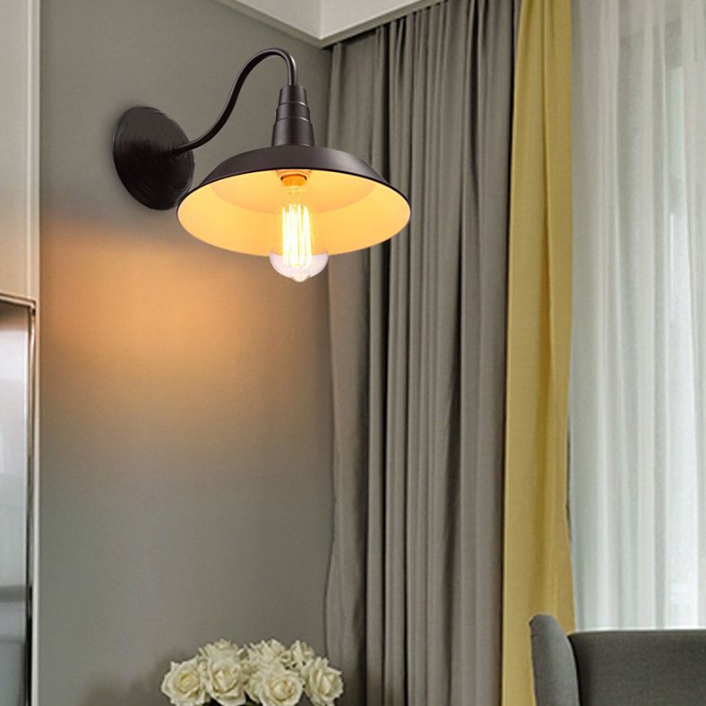 Metall Wandlampenvorrichtung Industrial Style Scheune Wohnzimmer Wandleuchte Leuchte