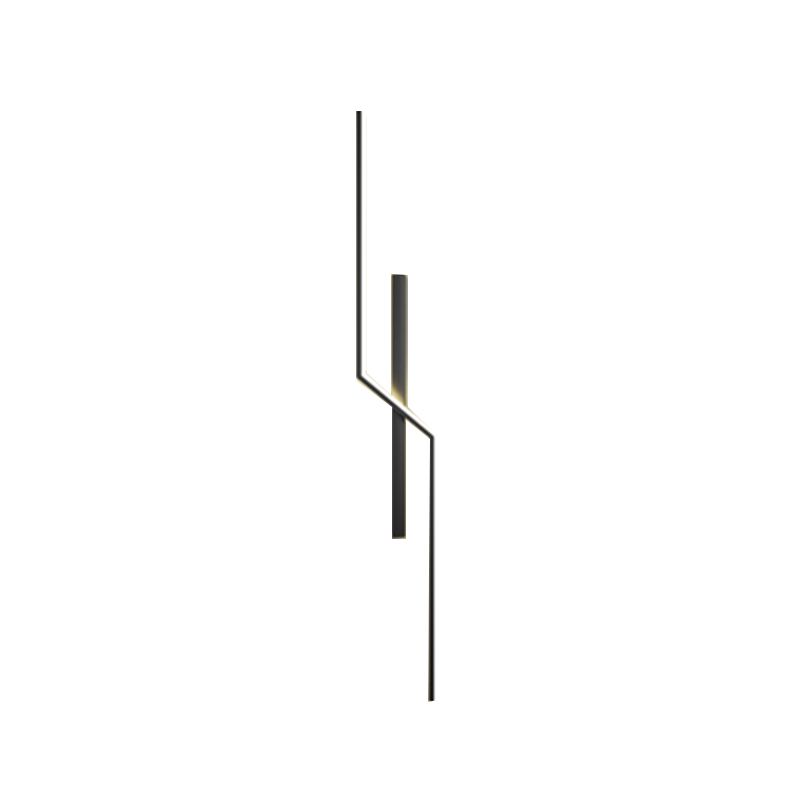 Minimalist Style Aluminum Wall Light Linear LED Wall Sconce for Living Room