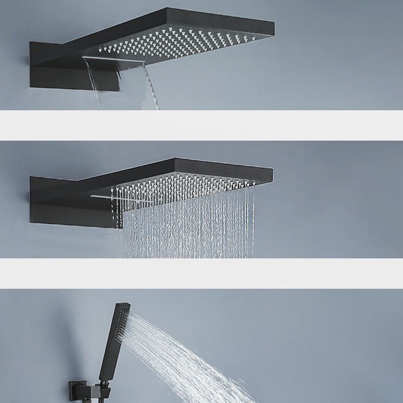 Modern Shower Head Combo Brass Handheld Shower Head Shower Trim