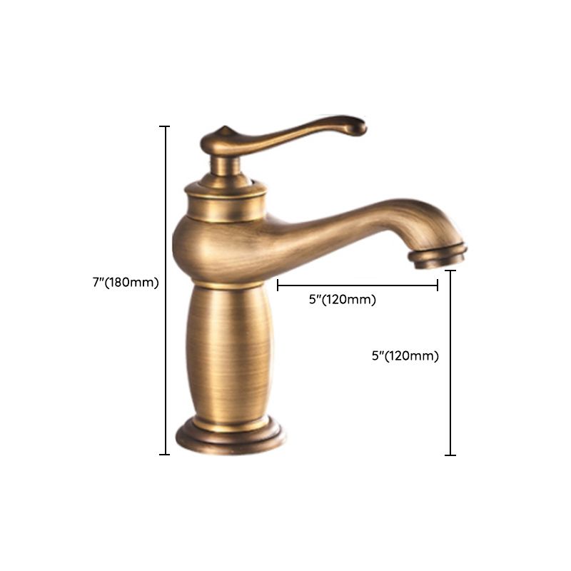 Country Wide Spread Bathroom Faucet Vintage Vanity Sink Faucet
