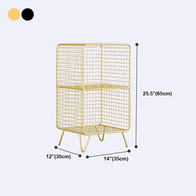 Libreria chiusa scaffale moderno libreria in metallo per sala da studio