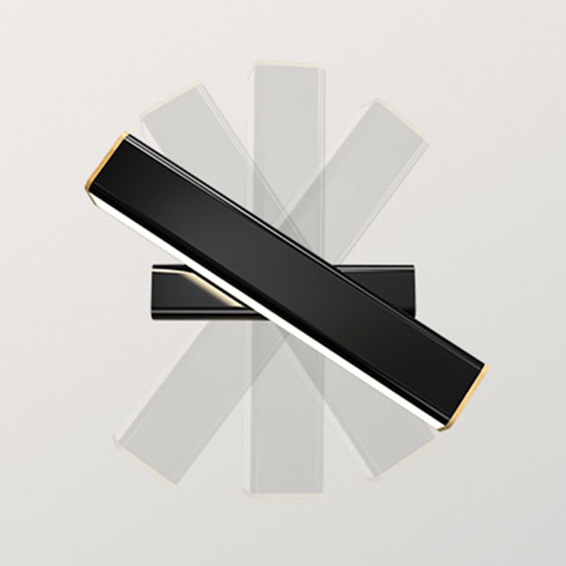 Quadratische Form Metallwand Licht moderner Stil 1-Licht-Wandhalterung Licht