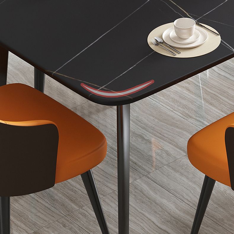 Eigentijds 1/2/5/7 stukken Dinerset Sintered Stone Dining Table