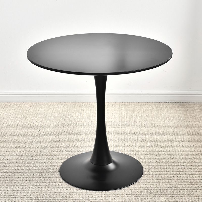 29.13" Tall Contemporary Style Coffee Cocktail Table Pedestal Round Coffee Table