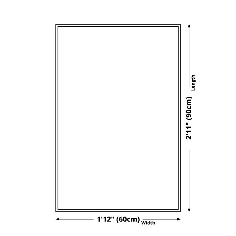 Bohemian Rhombus Pattern Rug White Polyester Rug Machine Washable Non-Slip Backing Area Rug for Bedroom