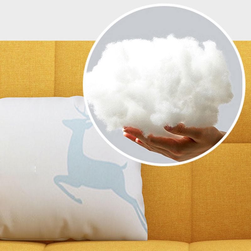 Soft moderne en lin convertible 27 "W Sofa Squa Square Bras avec rangement