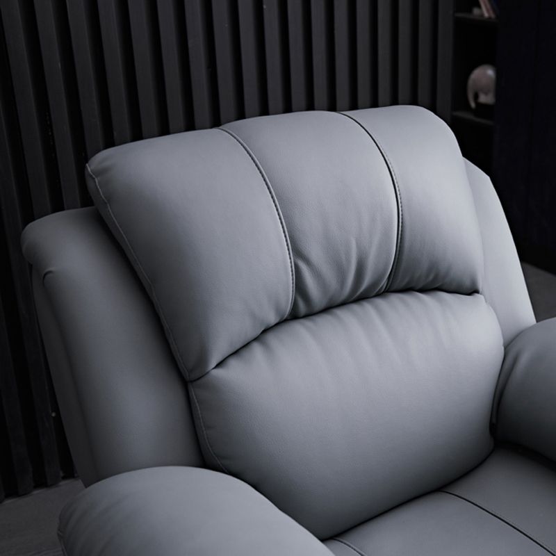 Genuine Leather Home Theater Recliner Modern Recliner for Living Room
