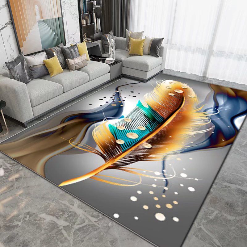 Modern artistiek patroon Tekenpatroon Polyester binnen tapijt vlekbestendig gebied Teken voor woonkamer