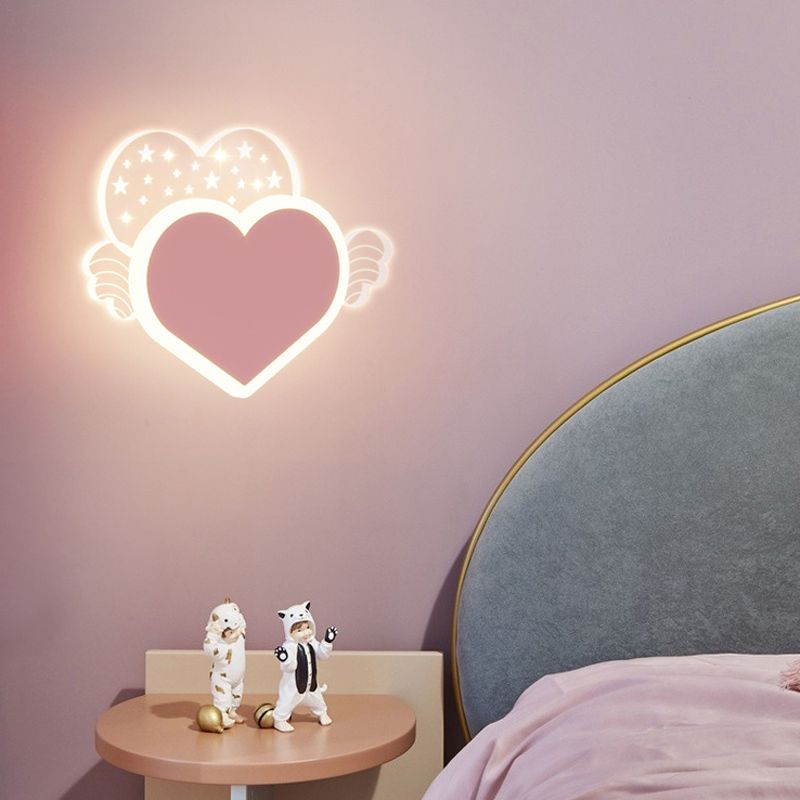 Modern Style Geometric Wall Mounted Light Metal 1 Light Wall Mount Light Fixture