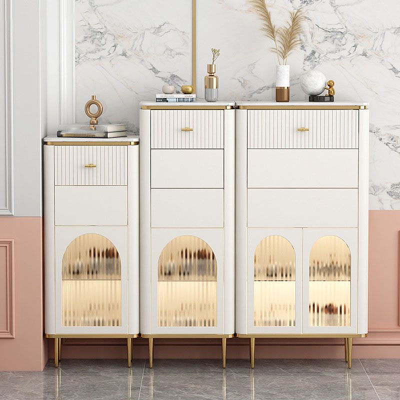 Contemporary Storage Chest Stone Dresser with 1/2/3 Drawers , 11.7-inch Width