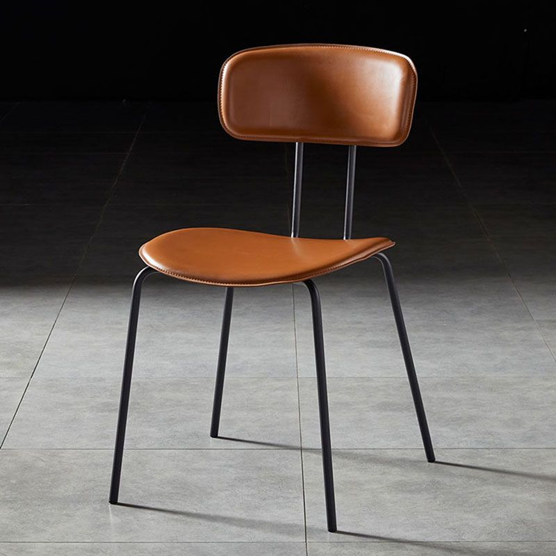 Design industriale Apri sedie da sala da pranzo sedie da pranzo senza braccio per cucina
