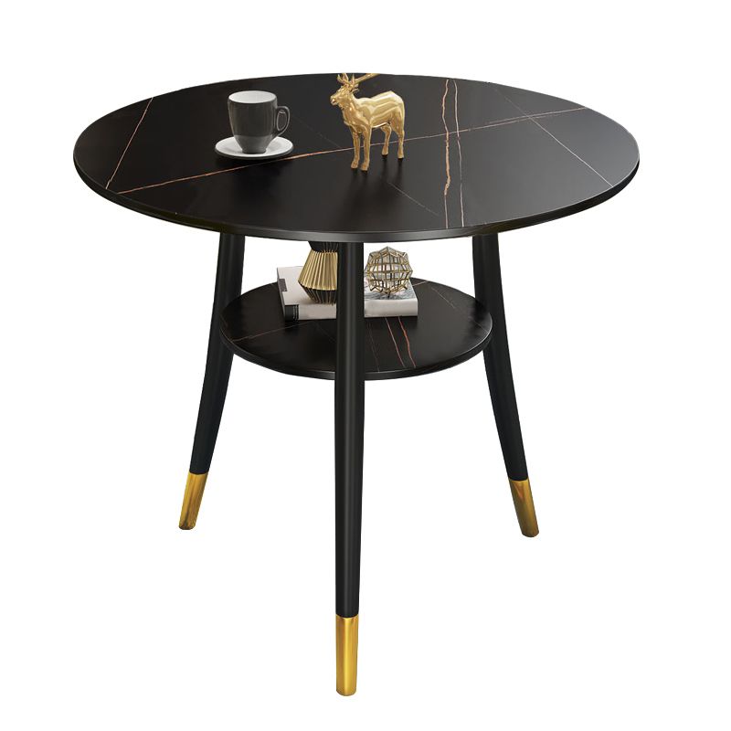 Round Dining Site Table Traditional Luxury 4-foot Stone Home Furniture
