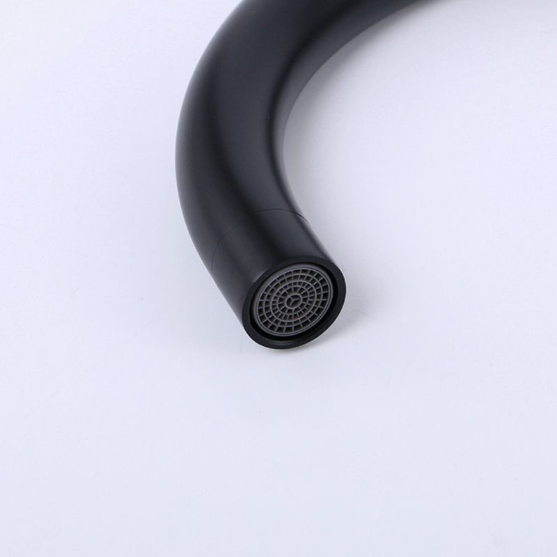 Vessel Sink Bathroom Faucet Knob Handle Swivel Spout High-Arc Vessel Faucet