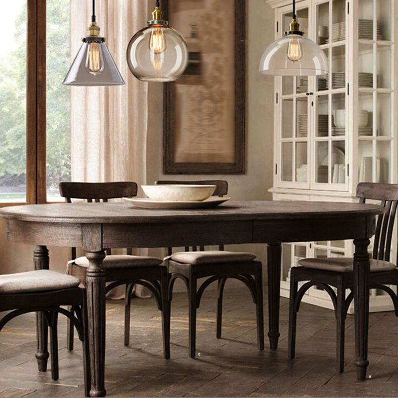 1 lumière suspendue au plafond suspension en verre contemporain suspension suspendue pour le restaurant