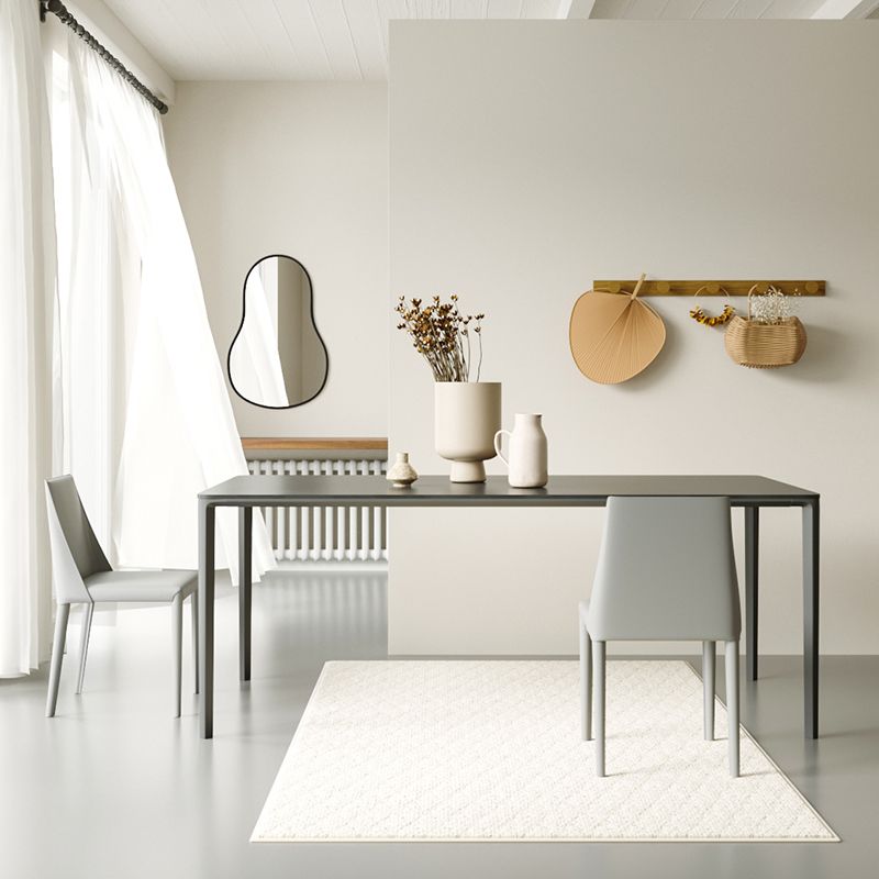 Modern 1/3/4 Pieces Dining Set Rectangle Sintered Stone Dining Table for Dining Room