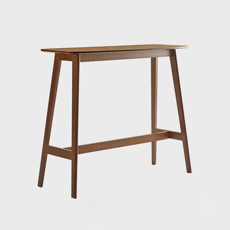 Contemporary Style Bar Set 1/2/3 Pieces Rectangle Pub Dining Set for Indoor