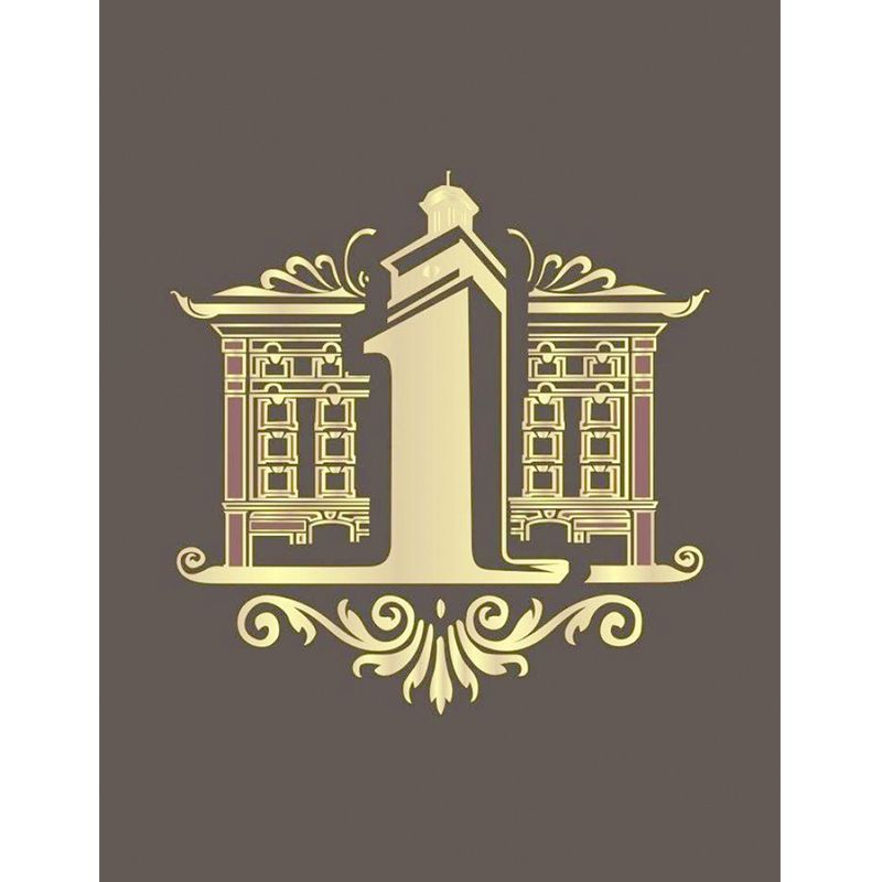 Yellow Manor Printed Murals Decal Water-Proof Contemporary Bedroom Wall Covering