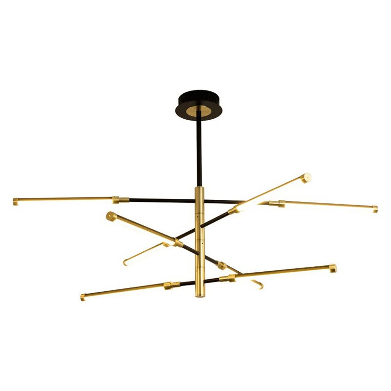 Semplicità lampada lampadina lineare lampada in metallo lampada lampadario a LED