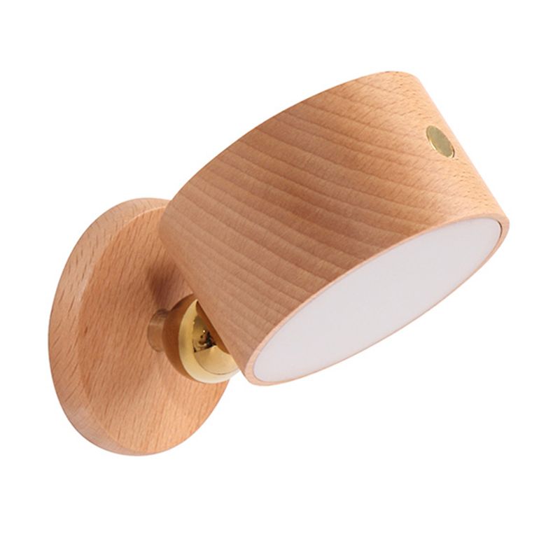 Modern Style Sconce Light Fixtures Wooden Wall Sconce Lighting for Bedroom