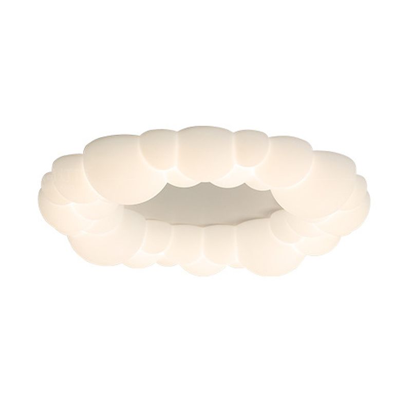 White LED Ceiling Light Modernism Flush Mount Lighting for Foyer Kitchen