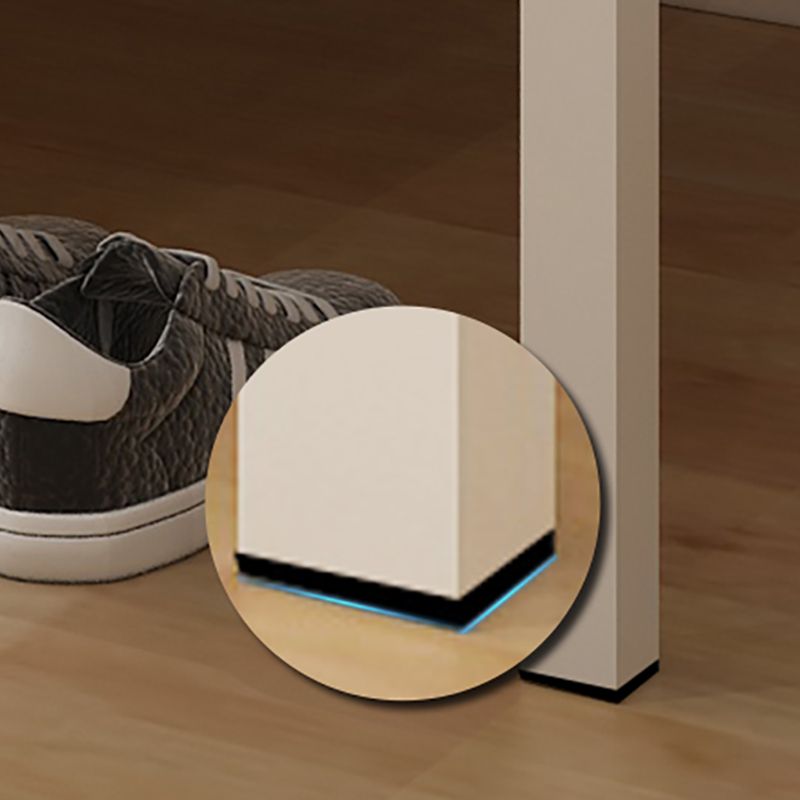 Contemporary Bunk Bed Iron Solid Color Bed With Headboard and Footboard