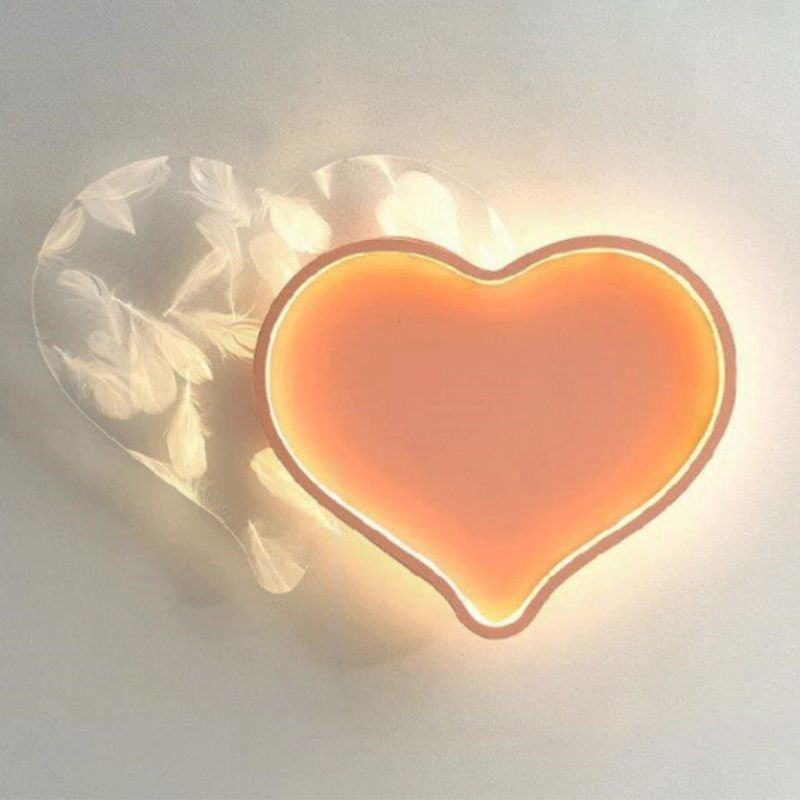 LED Ceiling Lighting Modern Flush Mount Ceiling Light Fixtures with Feather Pattern