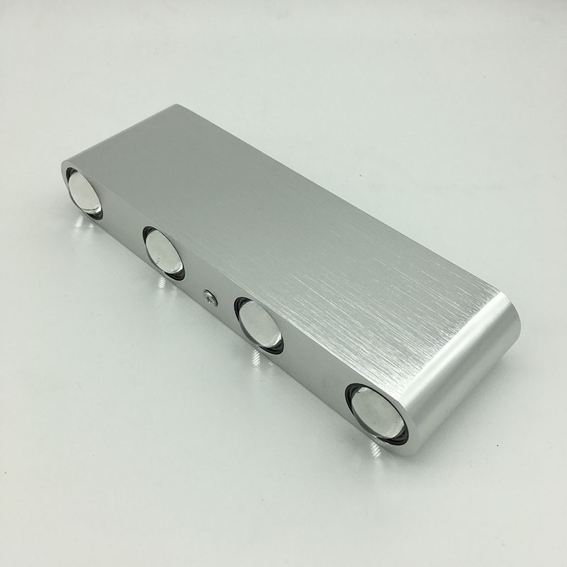 8 Leichtwerte rechteckige LED-Wandlampe kreatives Aluminium dekoratives Ambiente Licht für Pub Café