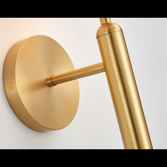 Modern Style Wall Mount Light White Ball Glass Shade Sconce Light for Bedroom Corridor