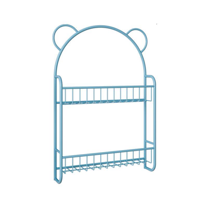 4.53"W Bookshelf Scandinavian Style Wall Mounted Bookcase for Study Room