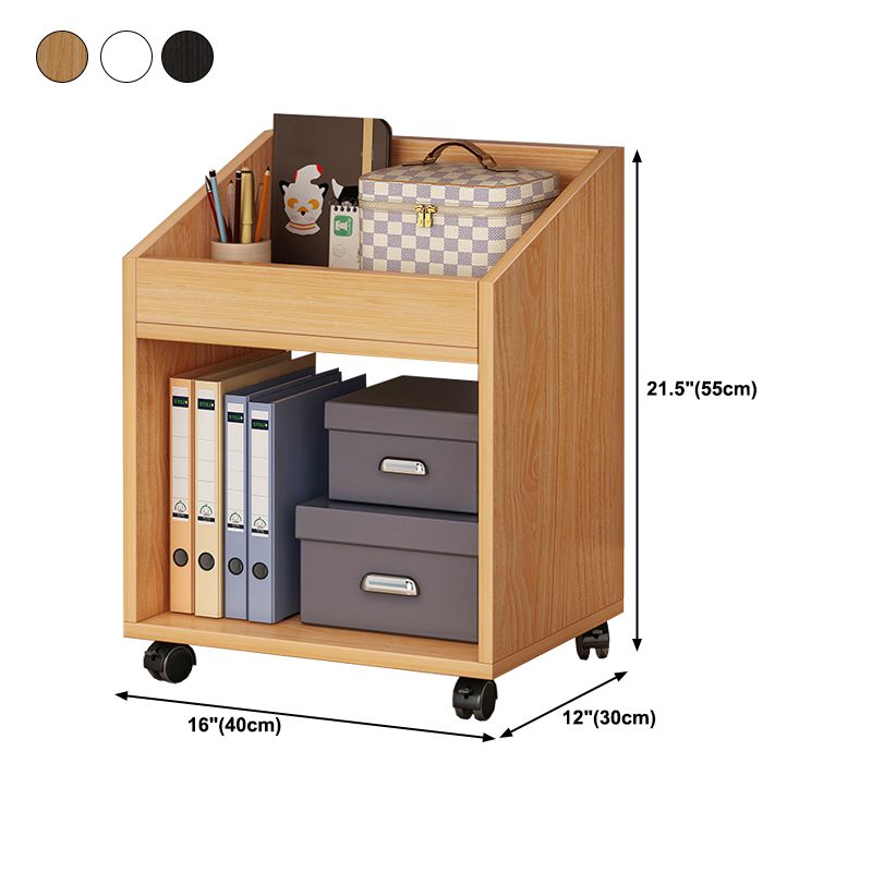 Scandinavian Shelf Bookcase Open Back Bookcase for Home Office