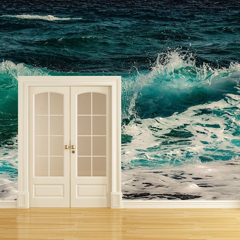Sea Wave Wall Mural Wallpaper Photography Living Room Wall Mural