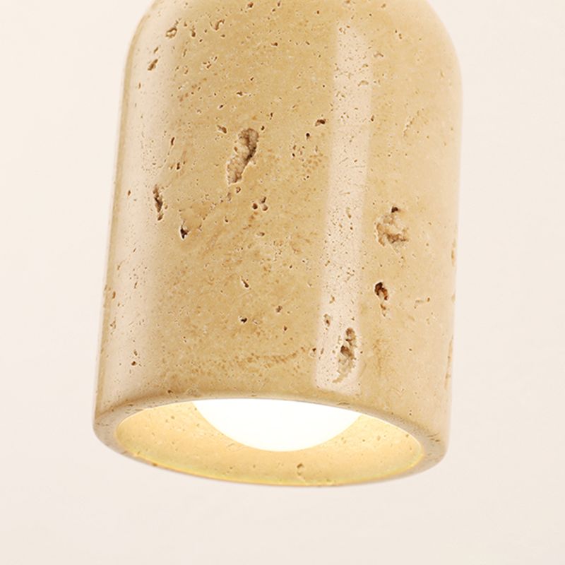 Modern Simple Wooden Wall Light Cylinder Shape Wall Lamp for Living Room