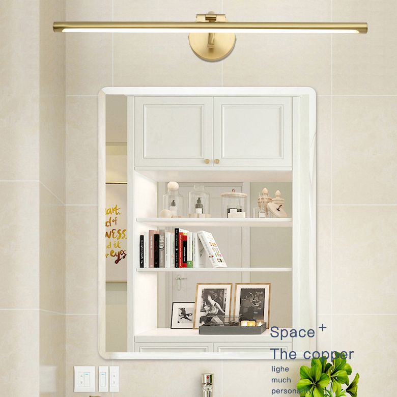 Mont en métal linéaire luminaire luminaire de style contemporain