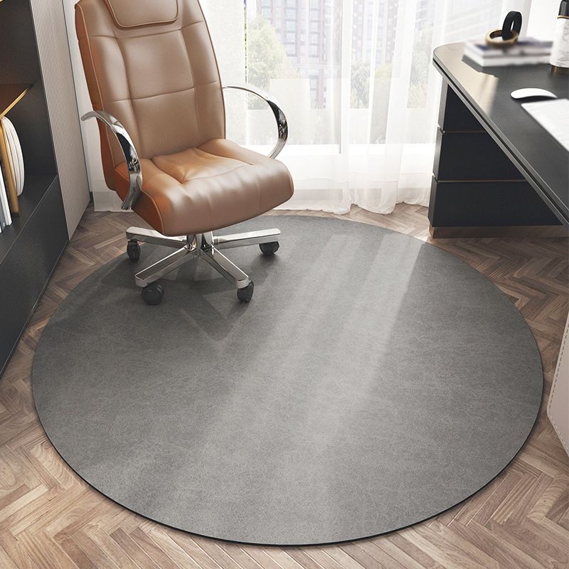 Coffee Modern Rug Polyester Solid Color Rug Washable Rug for Living Room