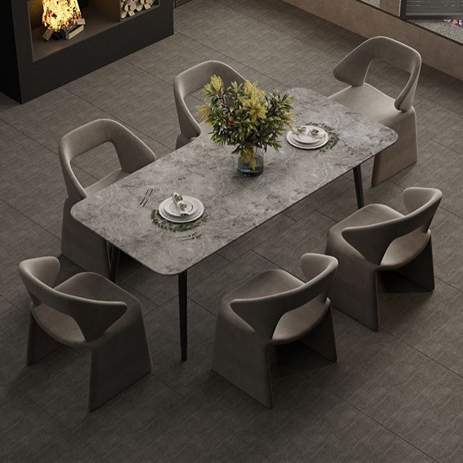 Upholstered and Velvet Open Back Dining and Accent Chairs for Home