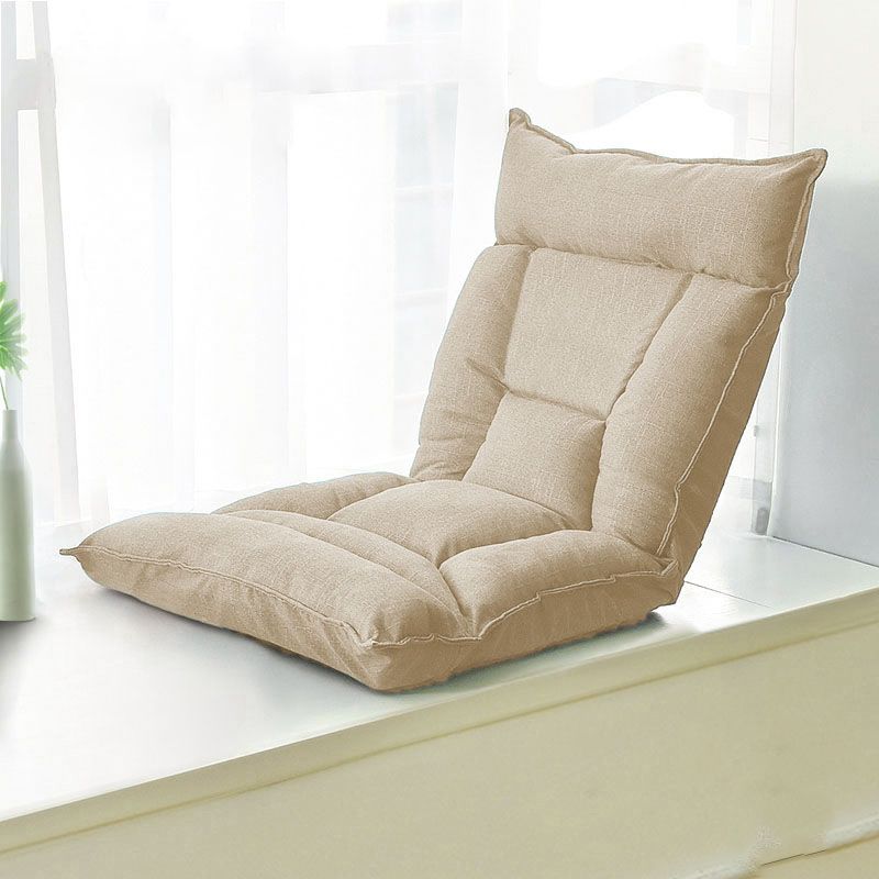 Linen Parsons Chair 22.8 " L  x 21.6"W x 23.6" H Convertible for Chair Living Room