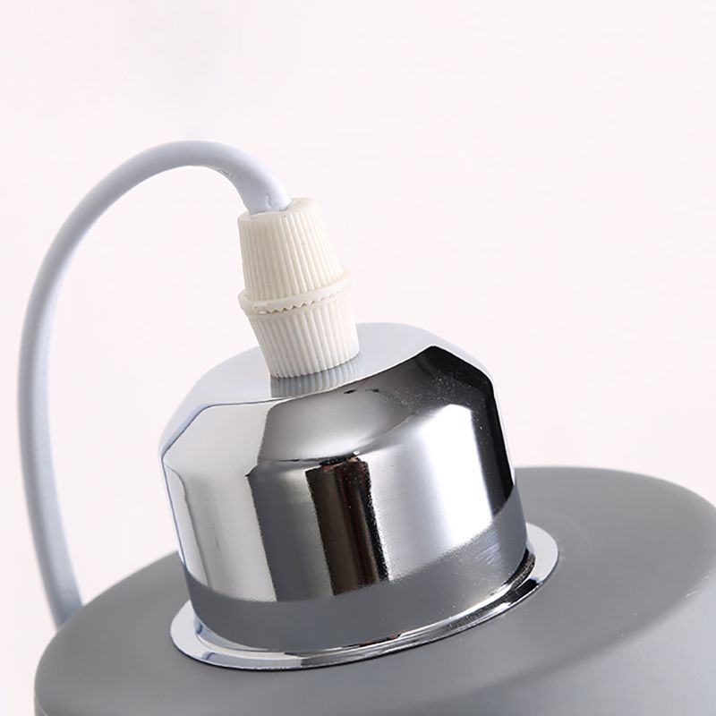 Gray/White/Pink/Yellow/Blue/Green Conical Sconce Light Fixture Minimalist Metal 1 Light Wall Mount Lamp for Bedside