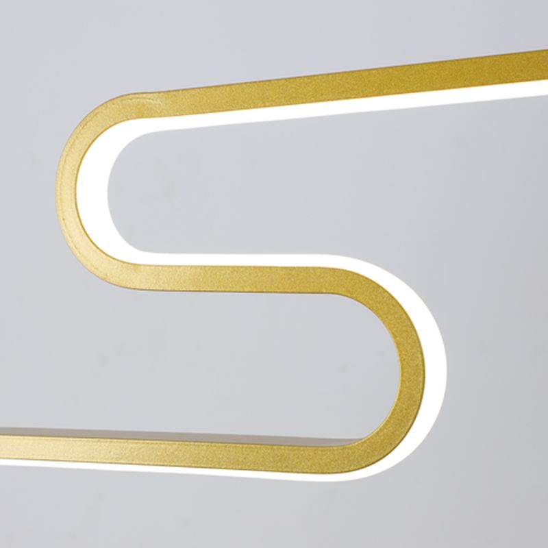 Resina luces colgantes colgantes chinas lámparas colgantes lineales modernas para comedor