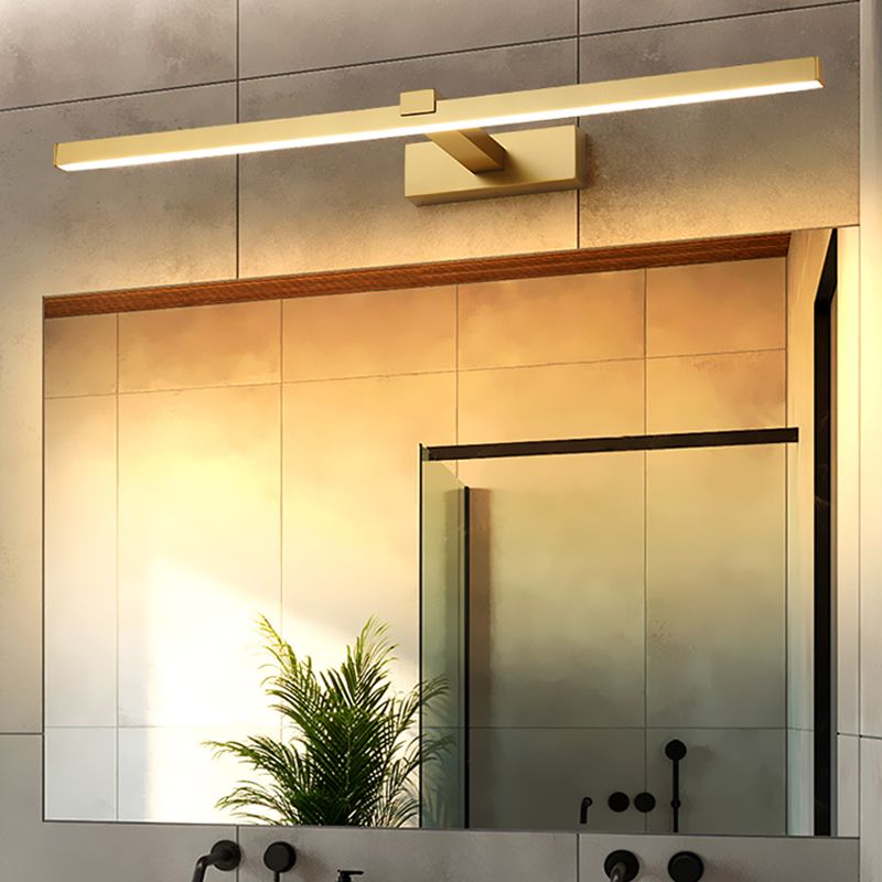 Modern Light Lights Lights Lights Lights Aptier dell'illuminazione a parete in alluminio per bagno