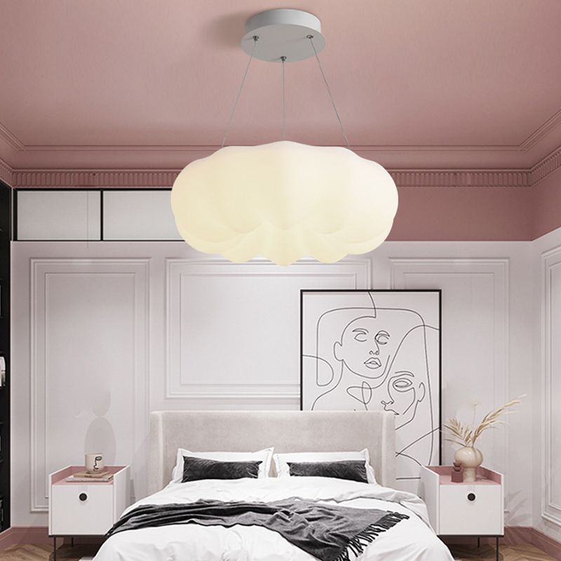 Éclairage d'éclairage pendentif en nuage blanc 1 Éclairage de suspension Blub pour salle à manger