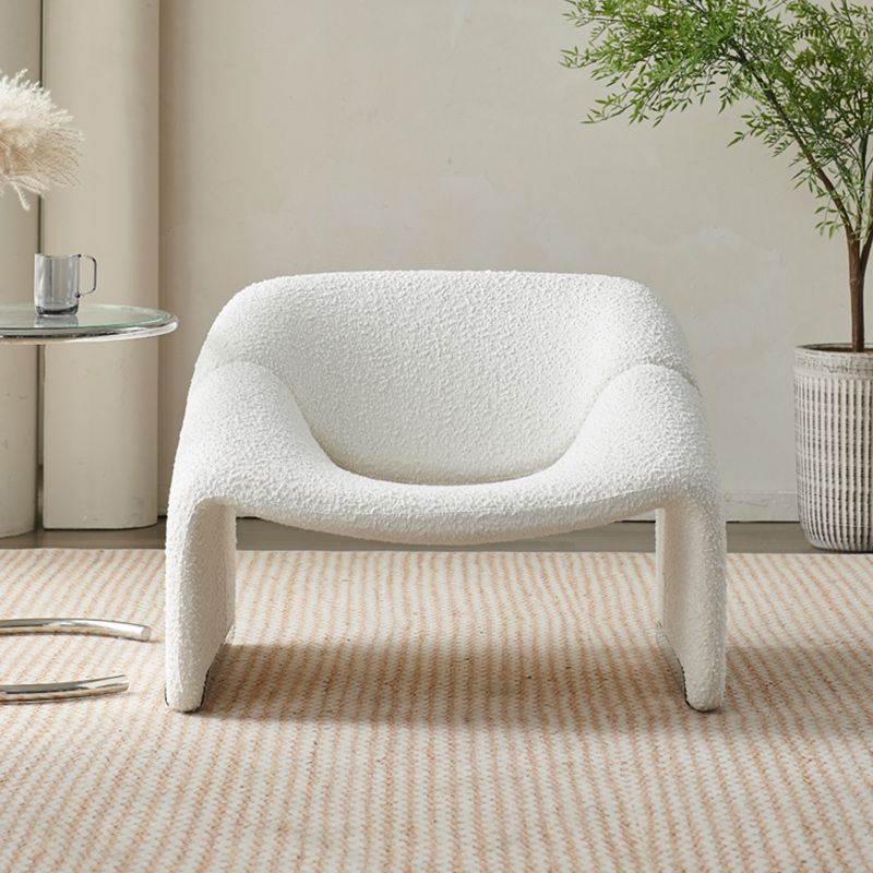 Upholstered Fabric Accent Armchair 33.07" Wide Accent Armchair
