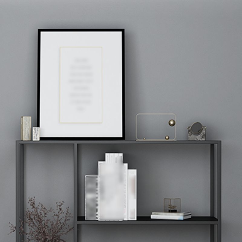 Offenes Metall -Bücherregal Industrial rechteckige Regale für den Untersuchungsraum