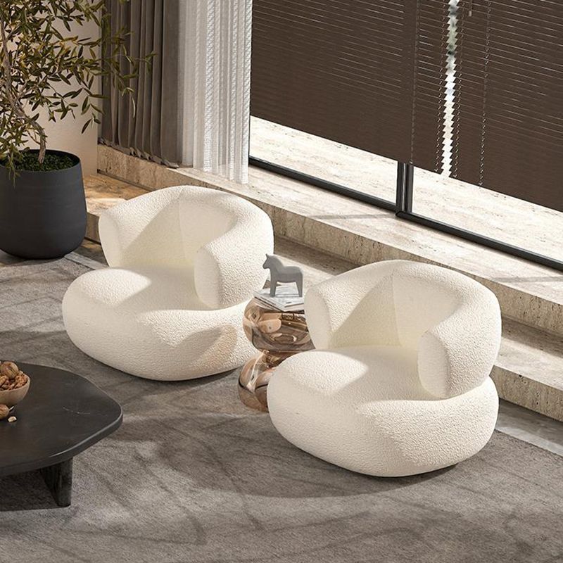 Tight Back Curved Loveseat Stain Resistant No Distressing Sofa