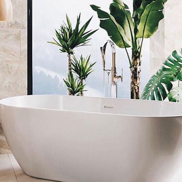 Modern Bathroom Faucet Floor Standing Handheld Shower Head Bathtub Faucet