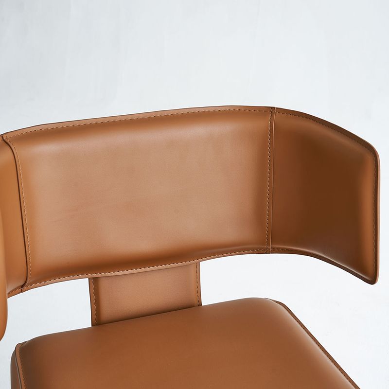 Mid-Century Modern Armless Side Chair Basic Four Leg Side Chair